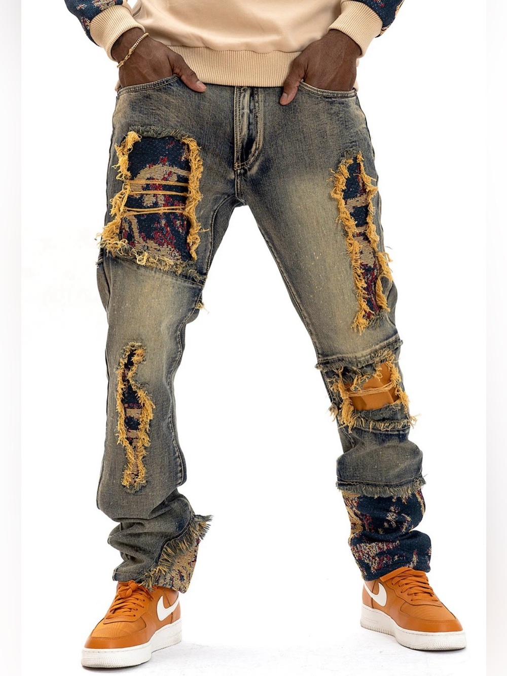 Makobi M1994 Bagnoli Tapestry Jeans - Dirt